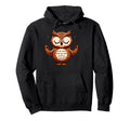 Meditation Owl Yoga Pose Relaxing Hoodie - Custom Art Print Men Women - T-Shirt, Sweatshirt, Hoodie