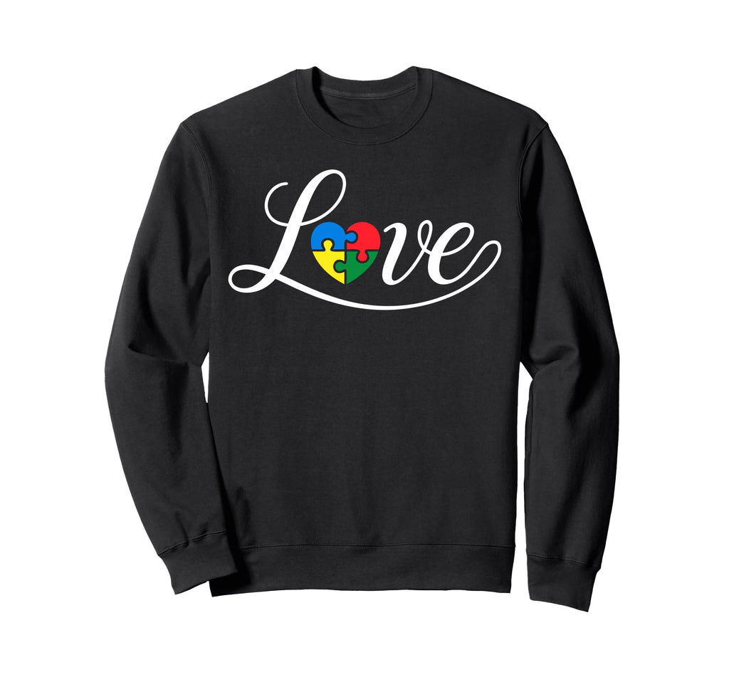 Family Autism Mom Autism Dad Sweatshirt - Custom Art Print Men Women - T-Shirt, Sweatshirt, Hoodie