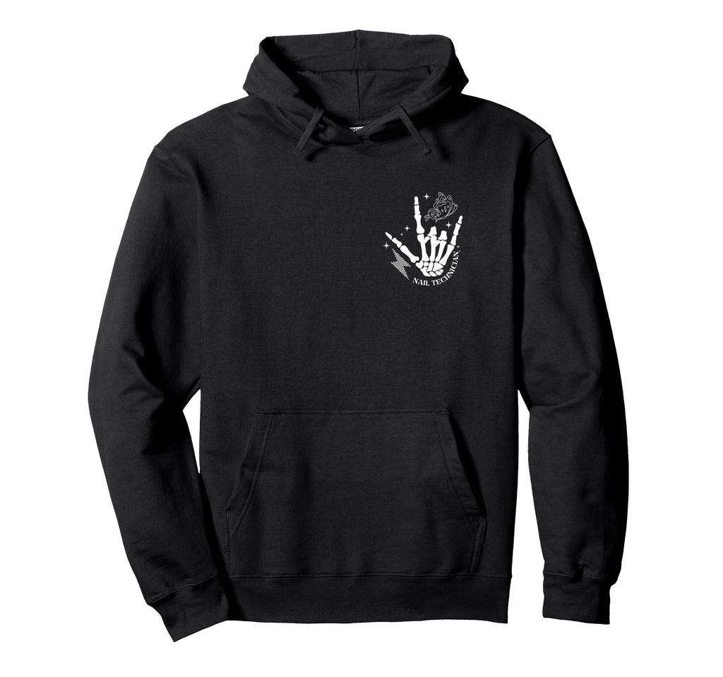 Nail Tech Rockin Self Care Revolution Hoodie - Graphic Print Men Women - T-Shirt, Sweatshirt, Hoodie