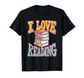 I Love Reading Book Lover Heart T-Shirt - Streetwear Style for Adults - T-Shirt, Sweatshirt, Hoodie