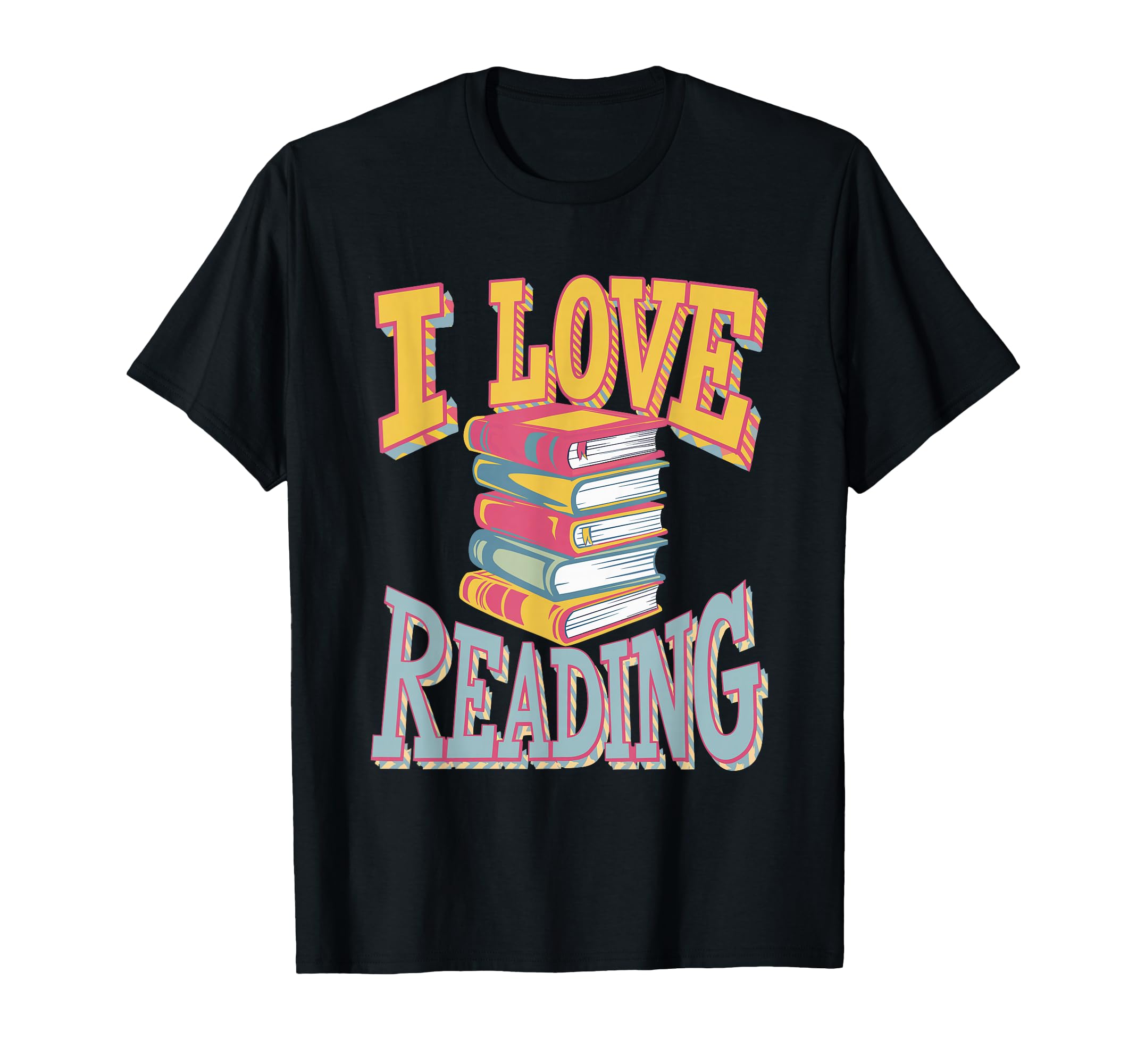 I Love Reading Book Lover Heart T-Shirt - Streetwear Style for Adults - T-Shirt, Sweatshirt, Hoodie