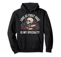 Reading Dark Romance Book Nerd Hoodie - Casual Everyday Wear Men Women - T-Shirt, Sweatshirt, Hoodie