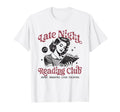 Late Night Reading Club Reading Books T-Shirt - Fun Novelty Design Unisex - T-Shirt, Sweatshirt, Hoodie