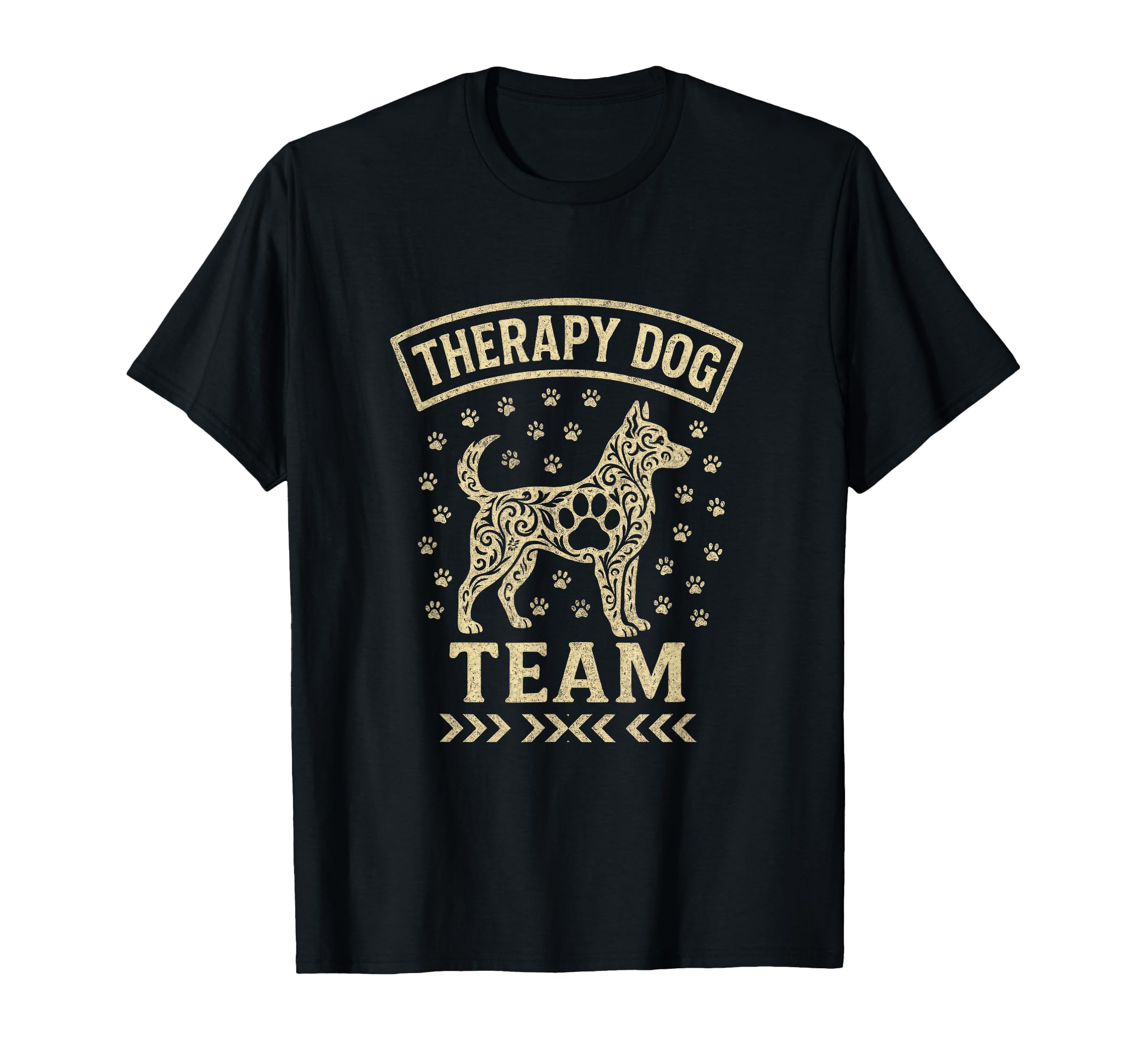 Therapy Dog Team School Library Visits T-Shirt - Novelty Apparel Men Women - T-Shirt, Sweatshirt, Hoodie