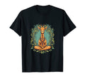 Yoga Giraffe Meditation Mindfulness Zen T-Shirt - Trendy Graphic Unisex - T-Shirt, Sweatshirt, Hoodie