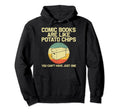 Comic Book Comic Book Lovers Books Nerd Hoodie - Graphic Print for Adults - T-Shirt, Sweatshirt, Hoodie