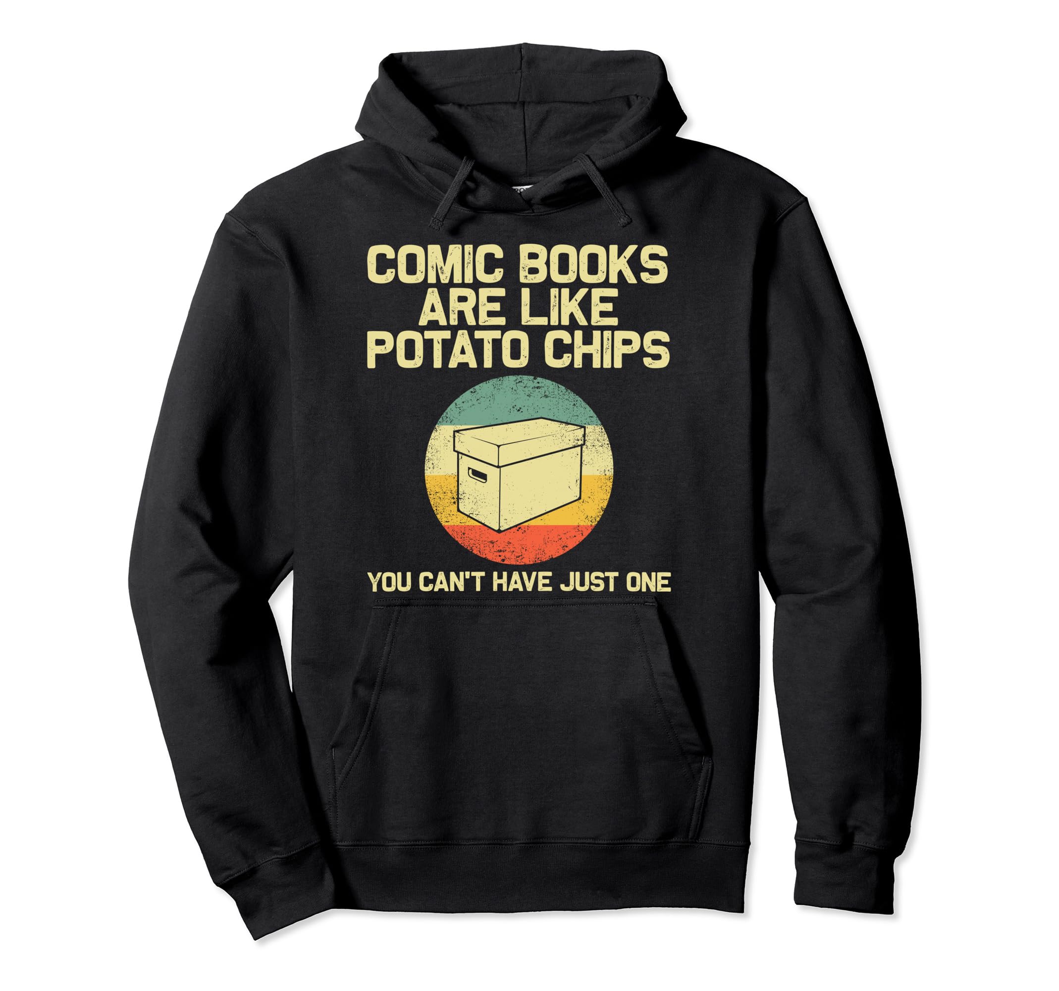 Comic Book Comic Book Lovers Books Nerd Hoodie - Graphic Print for Adults - T-Shirt, Sweatshirt, Hoodie
