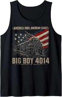 Big Boy 4014 Steam Engine Locomotive Train Vintage Railroad Tank Top Unisex T-shirt, Sweatshirt, Hoodie, Long Sleeve Tee - T-Shirt, Sweatshirt, Hoodie