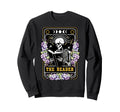 Reader Tarot Card Skeleton Funny Sweatshirt - Graphic Print for Adults - T-Shirt, Sweatshirt, Hoodie