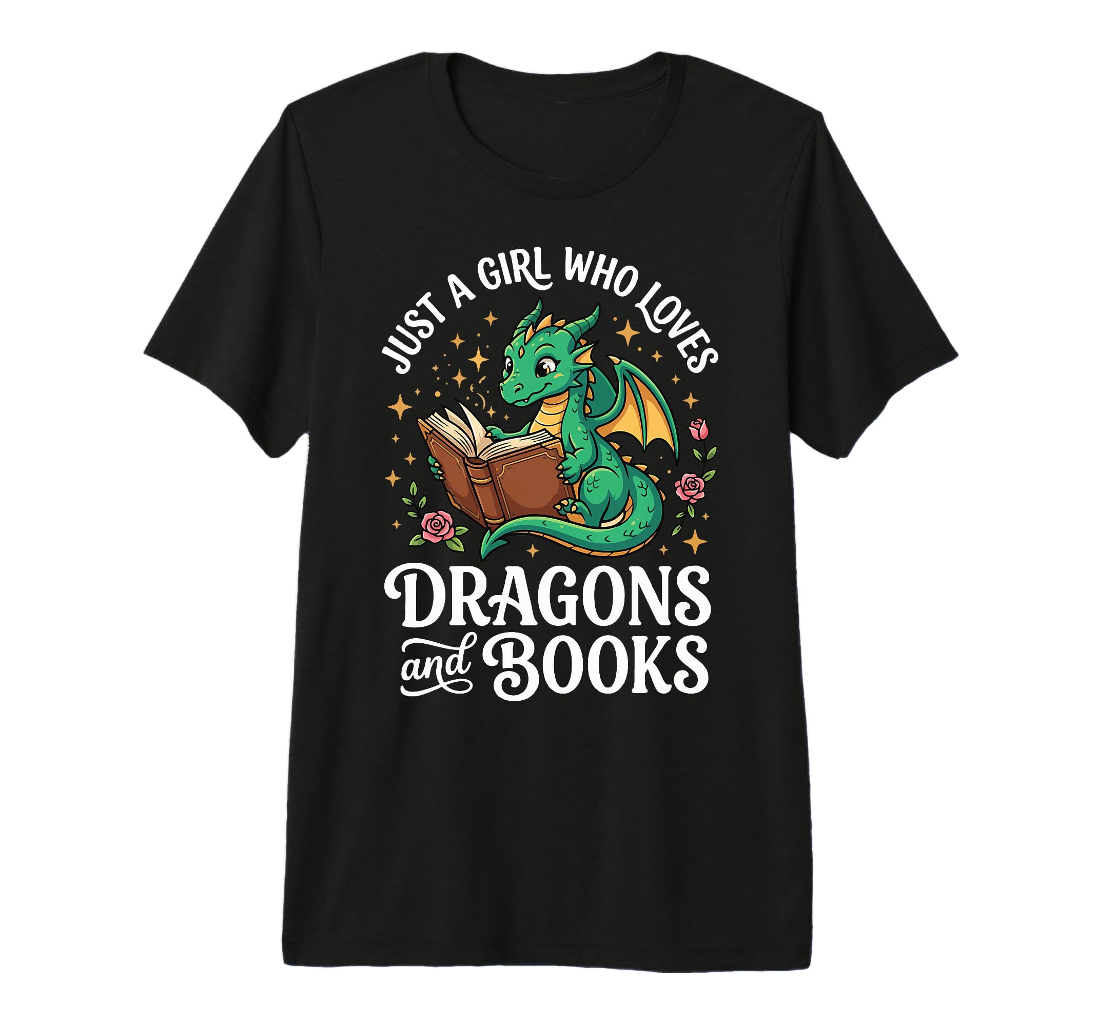 Just Who Loves Dragons And Books Tri T-Shirt - Streetwear Style Men Women - T-Shirt, Sweatshirt, Hoodie