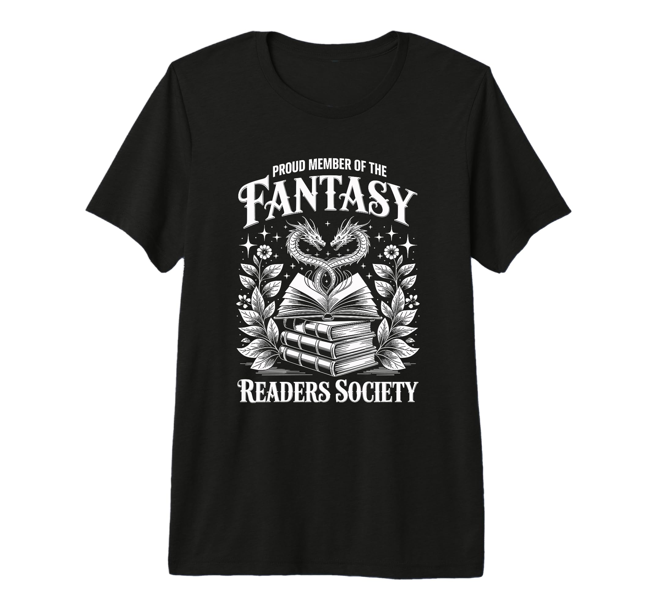 Proud Member Fantasy Readers T-Shirt - Aesthetic Graphic for Adults - T-Shirt, Sweatshirt, Hoodie