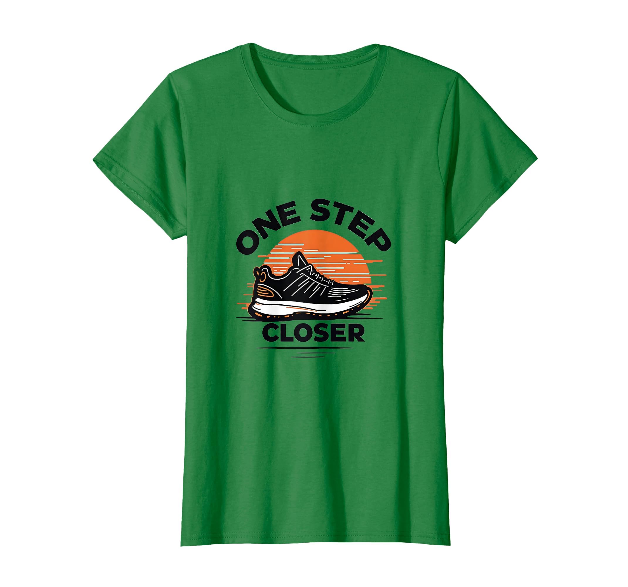 One Step Closer Kilometer Milestone T-Shirt - Trendy Graphic Men Women - T-Shirt, Sweatshirt, Hoodie