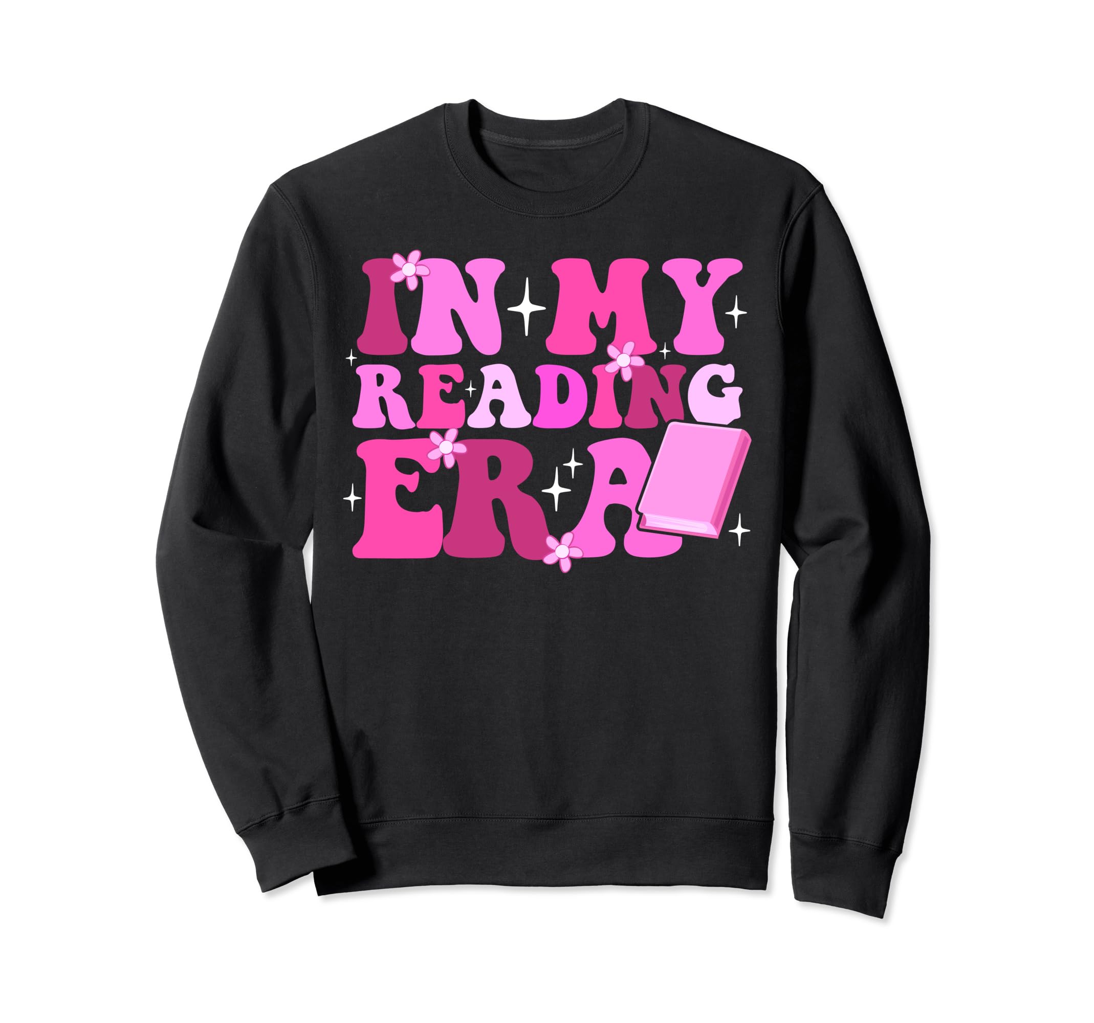 My Reading Era Groovy Book Lovers Sweatshirt - Minimalist Print Unisex - T-Shirt, Sweatshirt, Hoodie