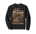 Christian Give Me Coffee To Get Sweatshirt - Fun Novelty Design for Adults - T-Shirt, Sweatshirt, Hoodie