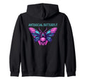 Antisocial Butterfly Gift Sweatshirt - Minimalist Print for Adults - T-Shirt, Sweatshirt, Hoodie