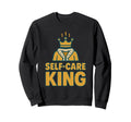 Self Care Dad Spa Day Mens Sweatshirt - Minimalist Print Men Women - T-Shirt, Sweatshirt, Hoodie