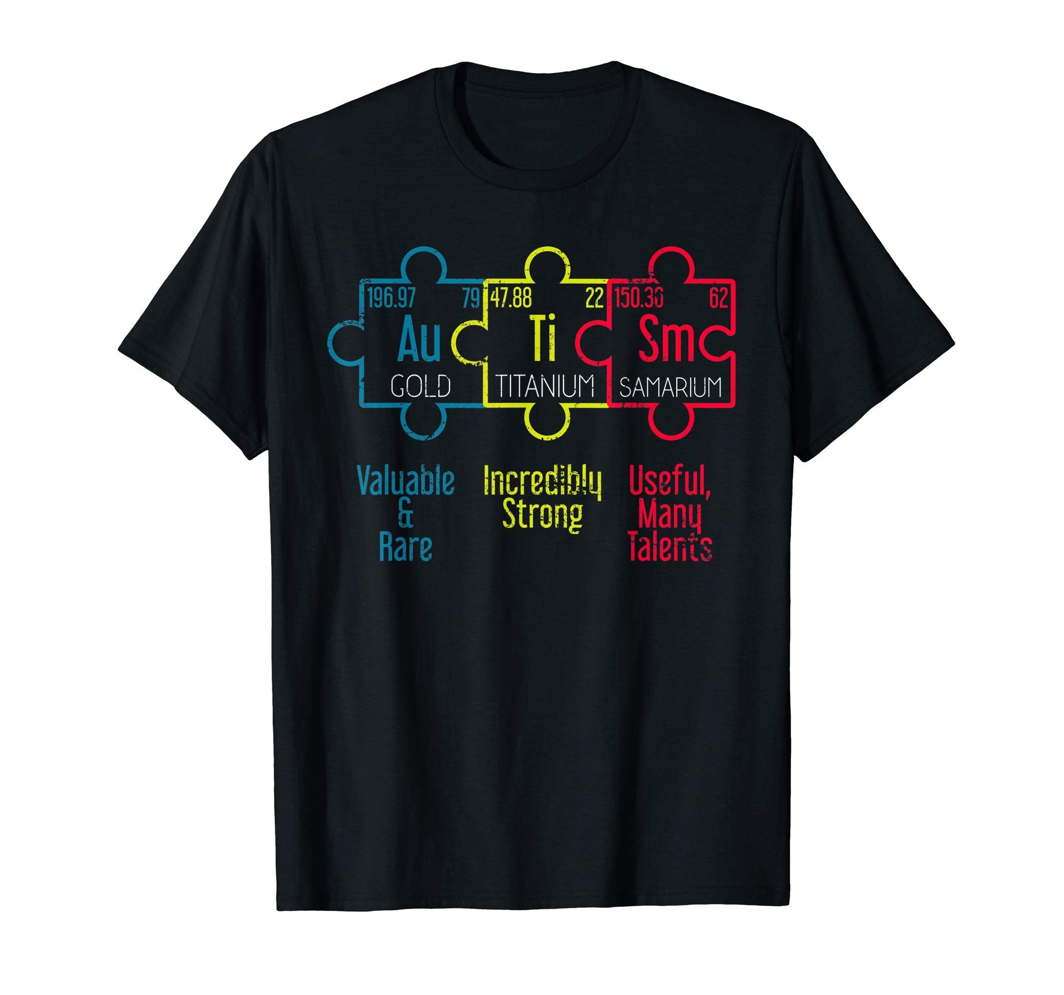 Periodic Table Autistic Pride Gift T-Shirt - Aesthetic Graphic for Adults - T-Shirt, Sweatshirt, Hoodie