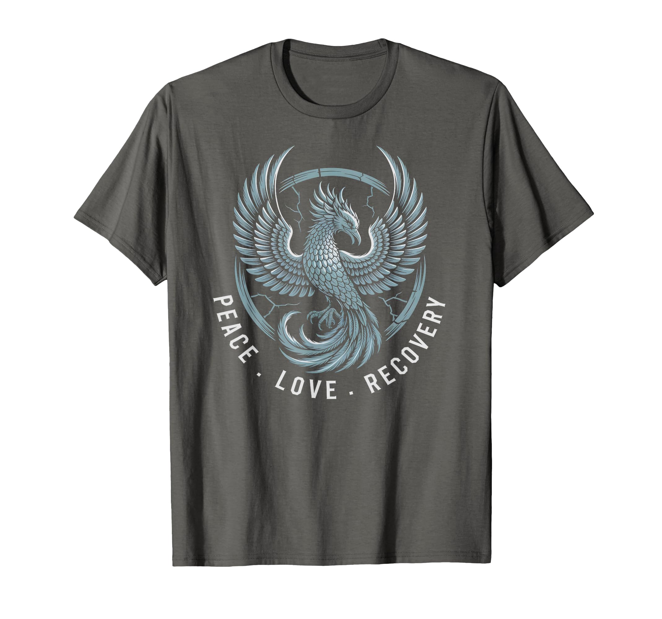 Peace Love Recovery Crew Counseling T-Shirt - Streetwear Style Men Women - T-Shirt, Sweatshirt, Hoodie