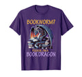 Bookworm Gift Book Dragon Reader Library T-Shirt - Streetwear Style Unisex - T-Shirt, Sweatshirt, Hoodie