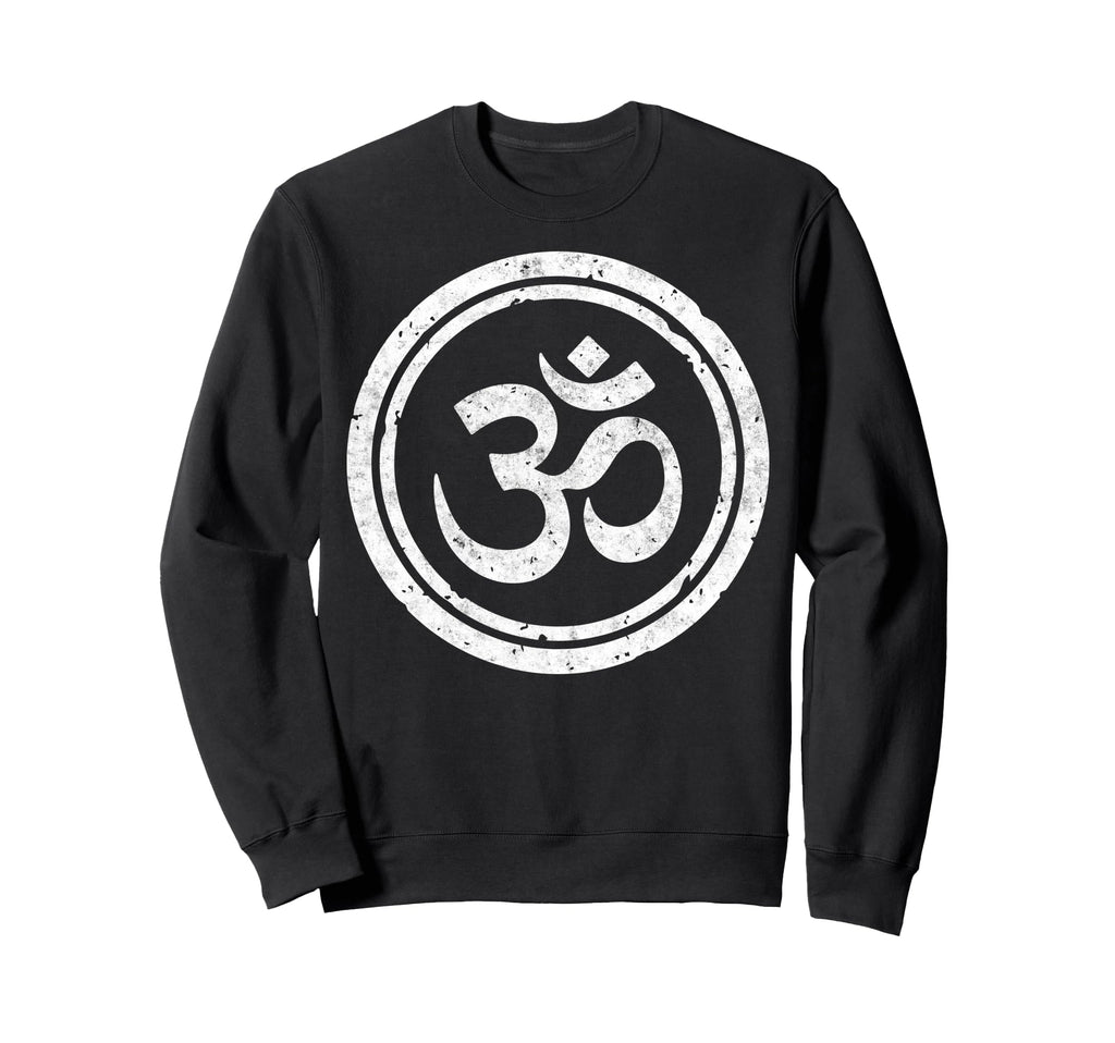 Om Symbol Yoga Meditation Sweatshirt - Novelty Apparel for Adults - T-Shirt, Sweatshirt, Hoodie