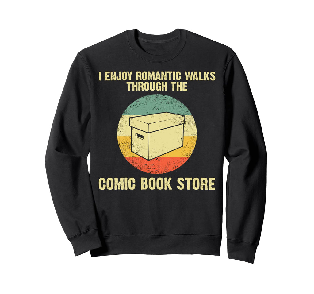 Comic Book Comic Book Lovers Books Sweatshirt - Minimalist Print Men Women - T-Shirt, Sweatshirt, Hoodie