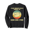 Comic Book Comic Book Lovers Books Sweatshirt - Minimalist Print Men Women - T-Shirt, Sweatshirt, Hoodie