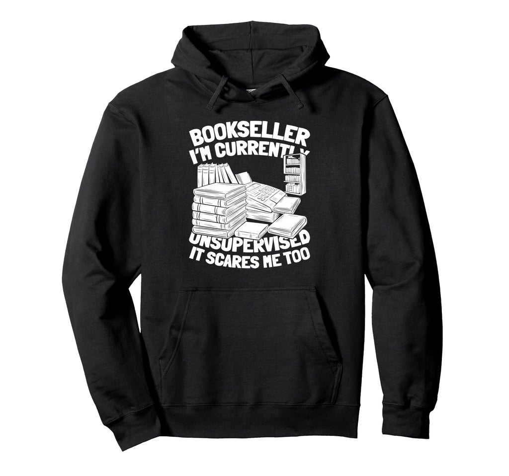 Retail Shop Literature Bookseller Hoodie - Aesthetic Graphic for Adults - T-Shirt, Sweatshirt, Hoodie