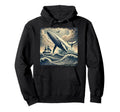Moby Dick Adventure Nautical Whale Tale Hoodie - Unique Graphic Unisex - T-Shirt, Sweatshirt, Hoodie