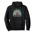 Mental Health Matters End Stigma Rainbow Hoodie - Unique Graphic Unisex - T-Shirt, Sweatshirt, Hoodie