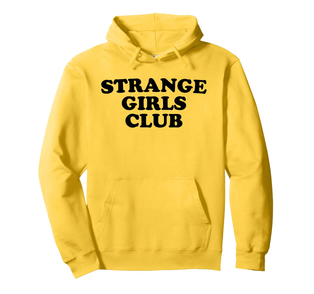 Strange Club Funny Weird Antisocial Hoodie - Novelty Apparel Men Women - T-Shirt, Sweatshirt, Hoodie