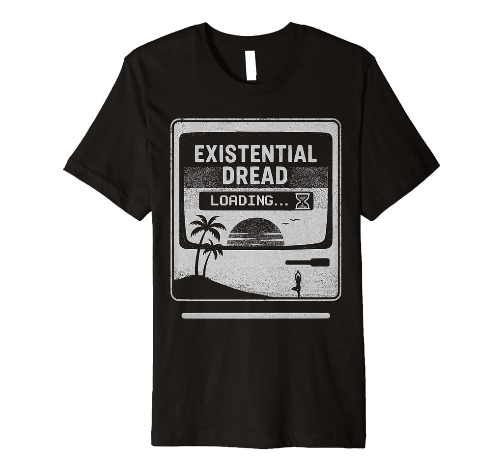 Loading Tech Computer T-Shirt - Fun Novelty Design for Adults - T-Shirt, Sweatshirt, Hoodie