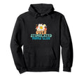 Groovy Overstimulated Moms Club Funny Hoodie - Trendy Graphic Unisex - T-Shirt, Sweatshirt, Hoodie