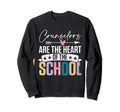 School Guidance Counselor Therapist Sweatshirt - Graphic Print for Adults - T-Shirt, Sweatshirt, Hoodie