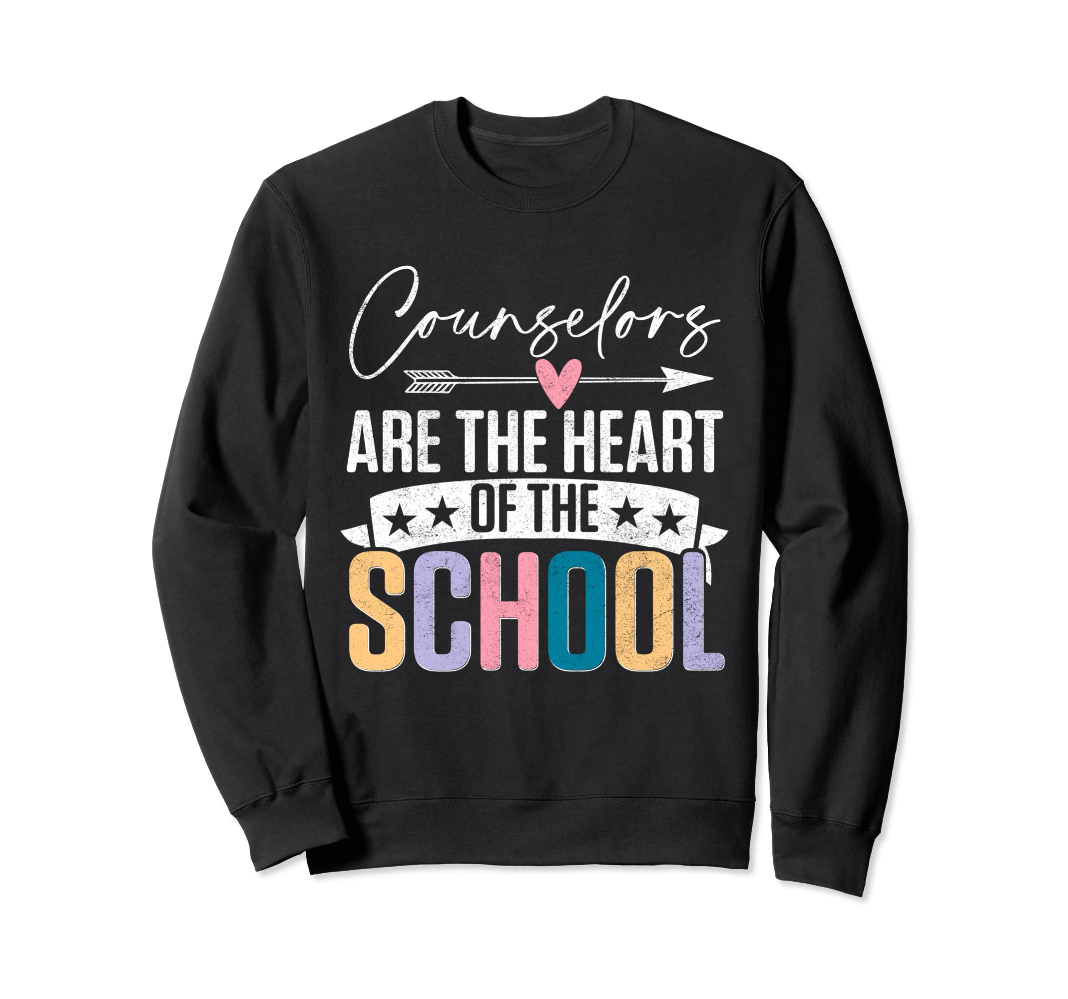 School Guidance Counselor Therapist Sweatshirt - Graphic Print for Adults - T-Shirt, Sweatshirt, Hoodie