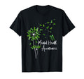 Dandelion Mental Health Awareness May T-Shirt - Unique Graphic for Adults - T-Shirt, Sweatshirt, Hoodie
