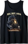 Big Boy 4014 Steam Locomotive American Iron Vintage Train Tank Top Unisex T-shirt, Sweatshirt, Hoodie, Long Sleeve Tee - T-Shirt, Sweatshirt, Hoodie