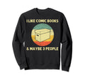 Comic Book Comic Book Lovers Sweatshirt - Aesthetic Graphic for Adults - T-Shirt, Sweatshirt, Hoodie
