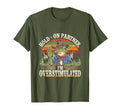 Hold Partner Im Overstimulated Funny T-Shirt - Trendy Graphic Unisex - T-Shirt, Sweatshirt, Hoodie