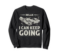 Relax I Can Keep Going Demolition Derby Sweatshirt - Trendy Graphic Unisex - T-Shirt, Sweatshirt, Hoodie