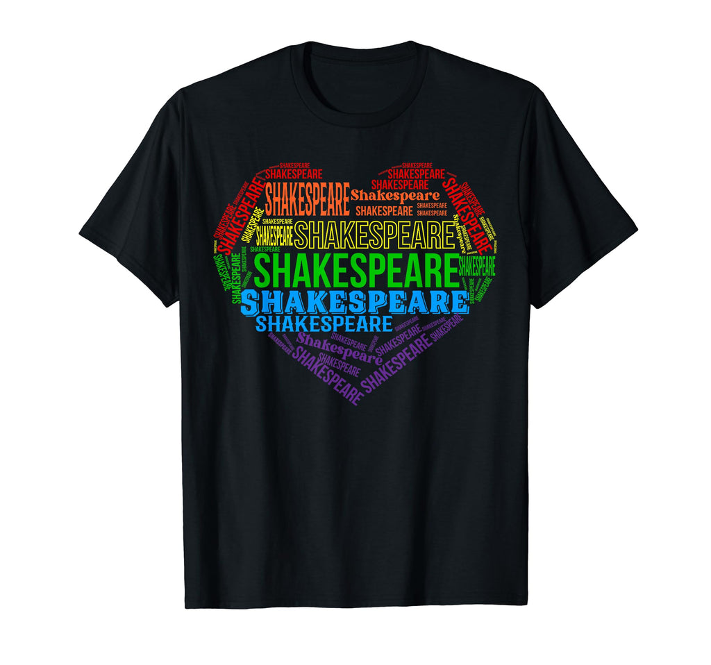 Shakespeare English Literature Book T-Shirt - Custom Art Print Men Women - T-Shirt, Sweatshirt, Hoodie