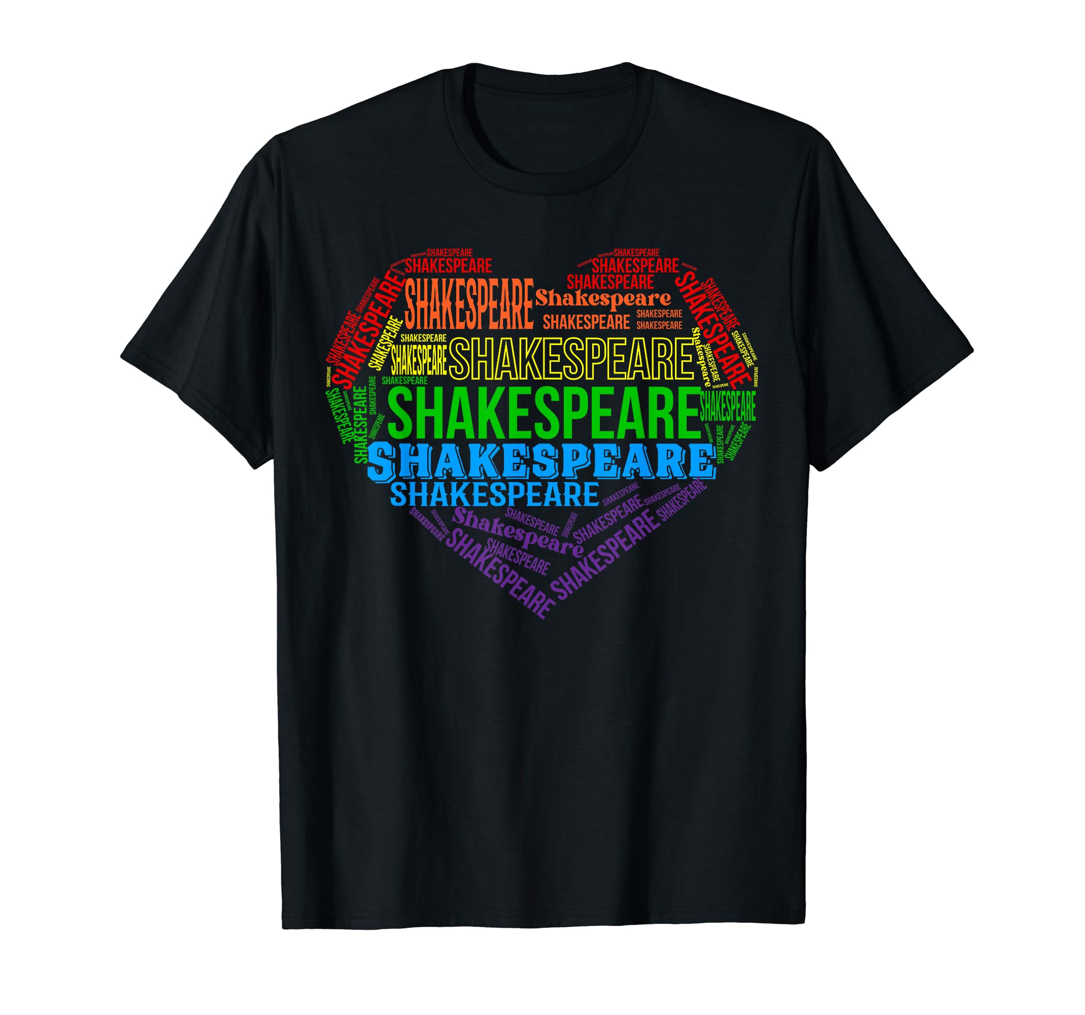 Shakespeare English Literature Book T-Shirt - Custom Art Print Men Women - T-Shirt, Sweatshirt, Hoodie