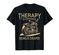 Lover Rider Therapy Motorcycle Lovers T-Shirt - Minimalist Print Men Women - T-Shirt, Sweatshirt, Hoodie