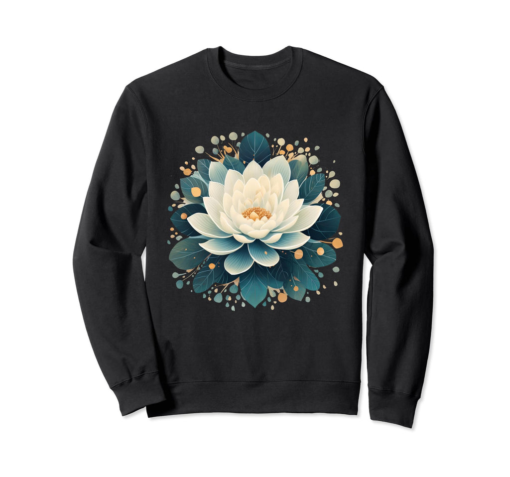 Lotus Flower Symbol Purity And Sweatshirt - Unique Graphic Men Women - T-Shirt, Sweatshirt, Hoodie