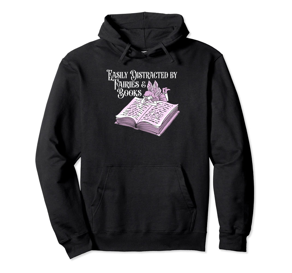 Books Literature Bibliophile Hoodie - Minimalist Print for Adults - T-Shirt, Sweatshirt, Hoodie