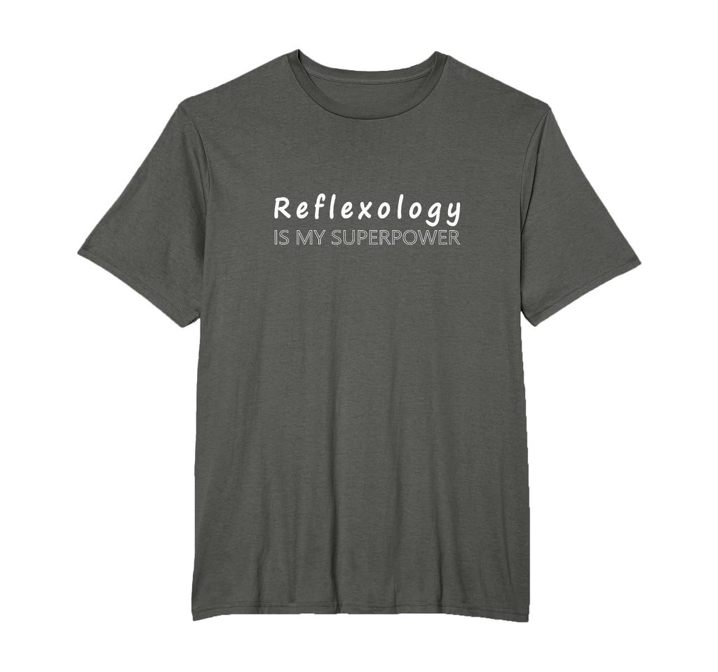 Reflexology Is My Superpower T-Shirt - Aesthetic Graphic Men Women - T-Shirt, Sweatshirt, Hoodie