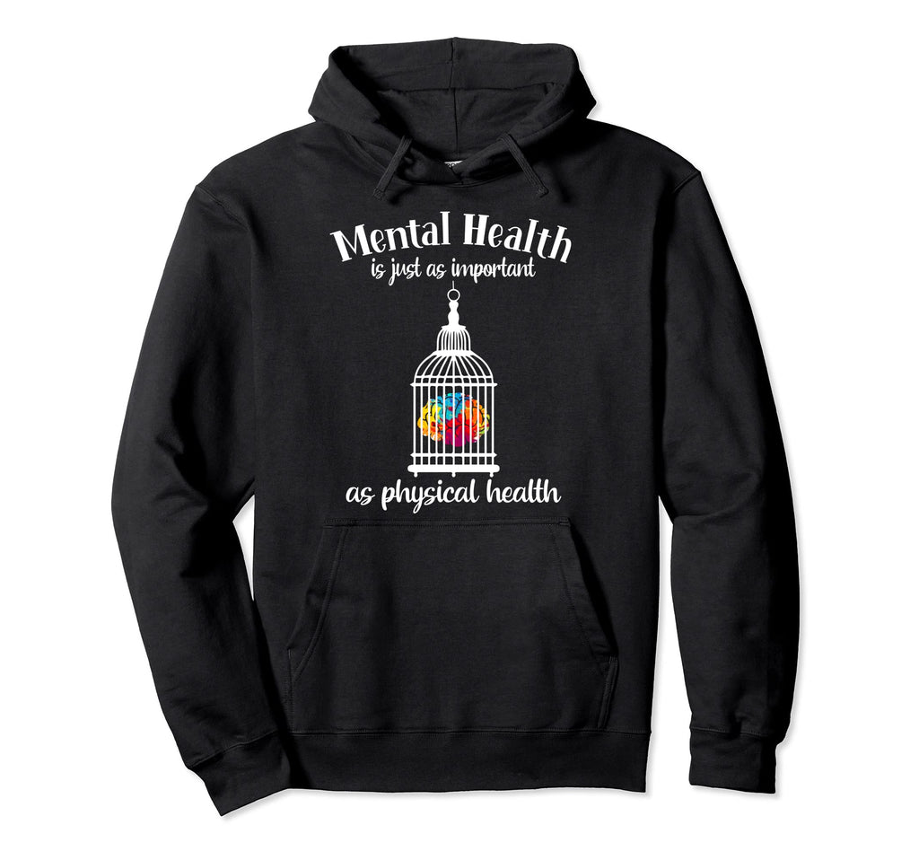 Mental Health Matters End Stigma Hoodie - Casual Everyday Wear Men Women - T-Shirt, Sweatshirt, Hoodie