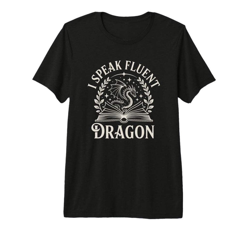 Funny Fantasy Book Bookish I Speak T-Shirt - Trendy Graphic Men Women - T-Shirt, Sweatshirt, Hoodie