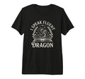 Funny Fantasy Book Bookish I Speak T-Shirt - Trendy Graphic Men Women - T-Shirt, Sweatshirt, Hoodie