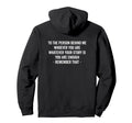 To Person Behind You Are Enough Hoodie - Aesthetic Graphic Men Women - T-Shirt, Sweatshirt, Hoodie