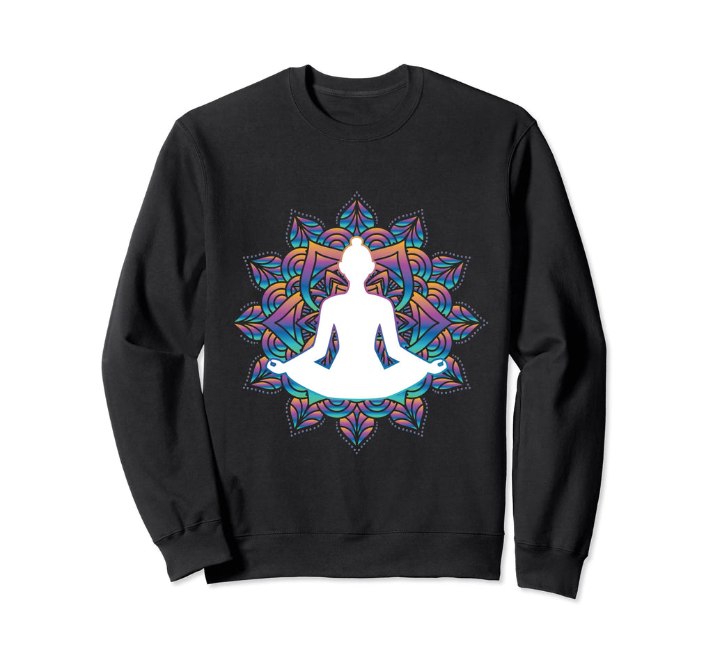 Mindfulness Meditation Mandala Sweatshirt - Streetwear Style Men Women - T-Shirt, Sweatshirt, Hoodie